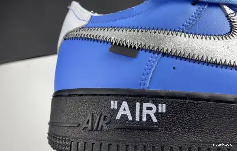 AIR 1 CK0866-401 UNIVERSITY x O-W BLUE FORCE LOW 0705